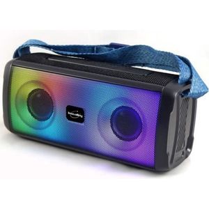 INOVALLEY - HP345-B - Draagbare Luidspreker - Zwart - 10 W - Bluetooth V5.3