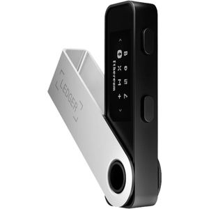 Ledger - Nano S Plus - Crypto Wallet - Zwart - CC EAL5+ Beveiligingschip, Meer dan 5500 Digitale Valuta