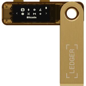Ledger - Nano S Plus - Hardware Wallet - Gold