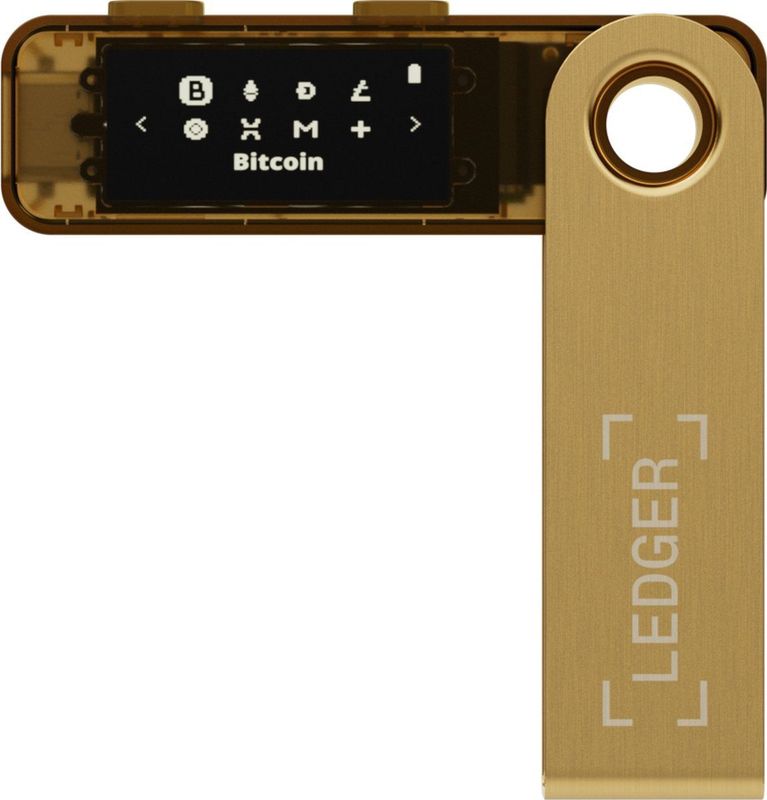 Ledger - Nano S Plus - Hardware Wallet - Gold