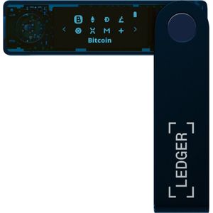 Ledger Nano X - Hardware Wallet - Sapphire Blue - Bluetooth® Verbinding