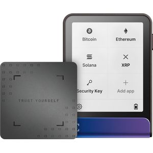 Ledger - Flex - Crypto Hardware Wallet - Neptune Blue - 15.000+ Coins & NFT’s - Bluetooth, USB-C & NFC