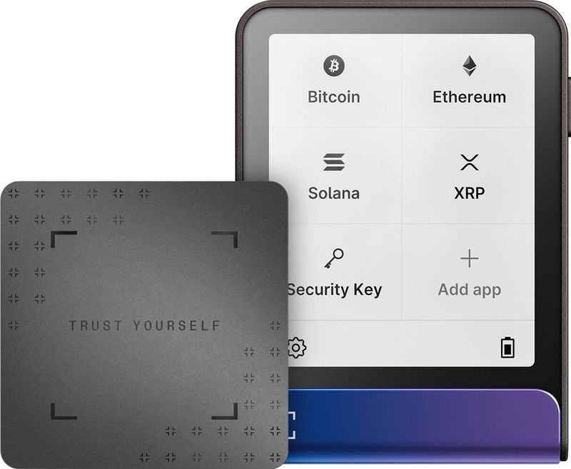 Ledger - Flex - Crypto Hardware Wallet - Neptune Blue - 15.000+ Coins & NFT’s - Bluetooth, USB-C & NFC