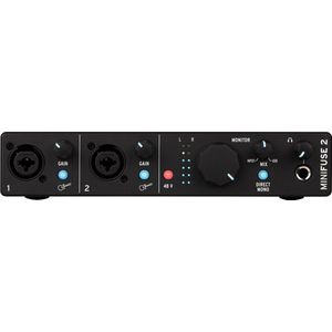 Arturia MiniFuse 2 Black - USB audio interface, zwart