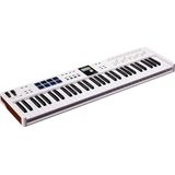 Arturia Keylab Essential 61 mk3 White - MIDI controller, 61 toetsen, wit