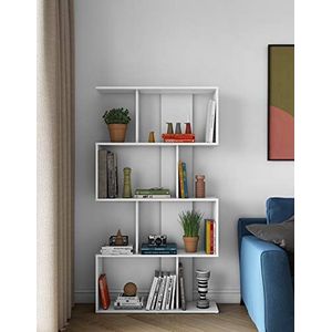 Sigma - Boekenkast - Wit - Spaanplaat