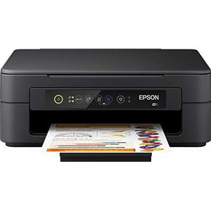 Epson Expression Home XP-2100 Multifunctioneel 3-In-1 Inkjetprinter, Printer, Scanner, Kopieerapparaat, Wifi, Afzonderlijke Patronen, 4 Kleuren, Din A4, Geschikt voor Amazon Dash Replenishment, Zwart