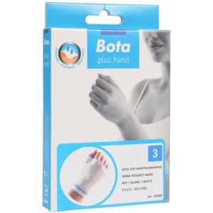 Bota Handpolsband + duim 100 wit T3 1 stuks