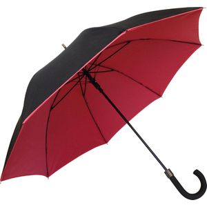 Smati Double Toile Paraplu - Ultra Stormbestendig - Opent Automatisch - Rood - Ø105cm