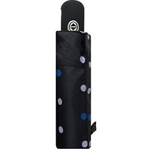 Mini-klapscherm – praktisch – compact – opent automatisch – zakparaplu ultra robuust – winddicht – wolkenblauw – Eén maat – opvouwbare paraplu, wolkenblauw, Taille unique, opvouwbare paraplu