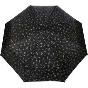 SMATI Kleine zakparaplu - compact - stormscherm winddicht, sterrenbeeld goud, opvouwbare paraplu