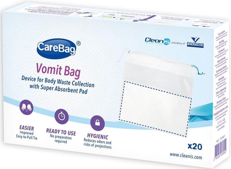 CareBag - Braakzak - Met Geurabsorptie - Verbeterde Sluiting - Klaar Voor Gebruik