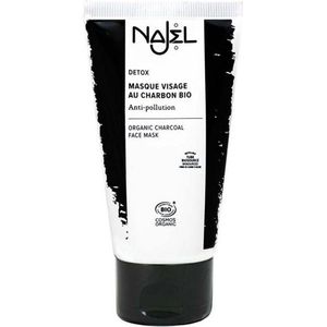 Najel - Houtskoolmasker - Gezichtsmasker - Biologisch - Voor Alle Huidtypes