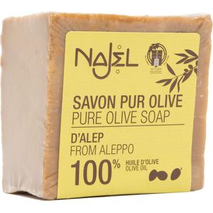 Najel - Aleppo puur olijf zeep - 170 g - Natuur Cosmetica - Biologisch