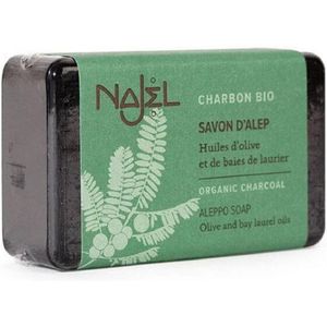 Najel - Aleppo Soap met actieve houtskool - 100gr