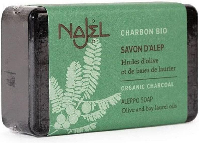 Najel - Aleppo Soap met actieve houtskool - 100gr