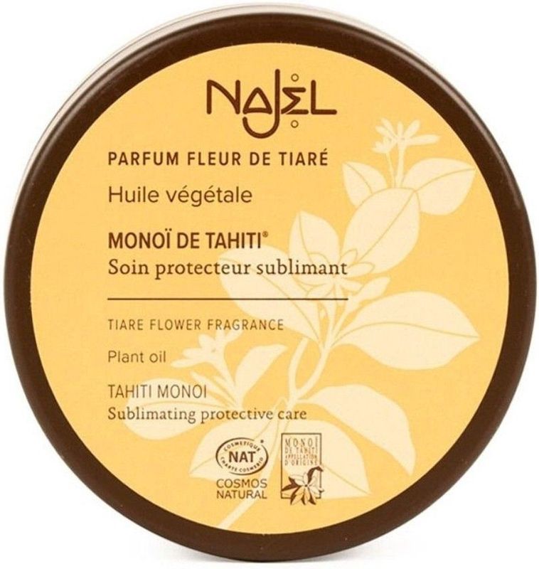 Najel - Monoi de Tahiti - Kokosboter - N.v.t. - 100% Plantaardig