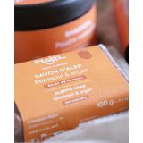 Najel - Aleppo - Arganolie zeep met lava-aarde - 100 gram
