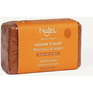 Najel - Aleppo - Arganolie zeep met lava-aarde - 100 gram