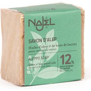 Najel Aleppo regular zeep 12% BLA 200 gram