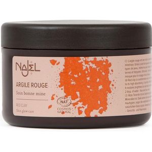 Najel - Aleppo Gezichtsmasker - Rode Klei - Biologisch - Voor Alle Huidtypes