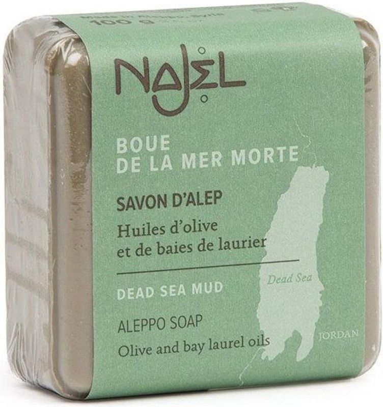 Najel - Aleppo zeep met Dode Zee klei - 100 gram