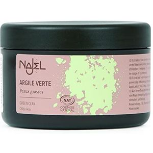 Najel Argile verte gezichtsmasker groene klei 150g