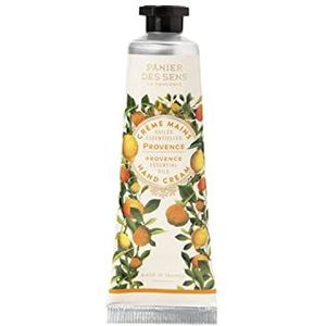 Panier des Sens - Handcrème voor droge huid Provence - Mini Handcrème, Hydraterend - Met Sheaboter en Olijfolie - Handverzorging Gemaakt in Frankrijk - 97% Natuurlijke Ingrediënten - 30 ml