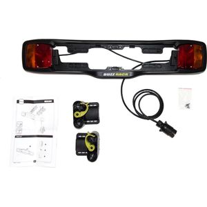 Buzz Rack - Light Kit - Kentekenplaat Support met Achterlichten - Compatibel met BUFFALO en BUZZWING