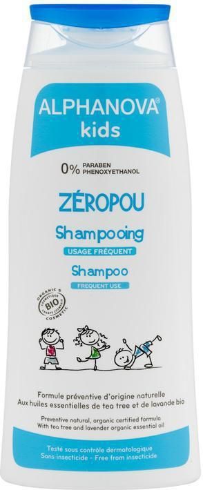 Alphanova - Bio Zeropou Shampoo - Preventie Hoofdluis - Natuurlijke Ingrediënten