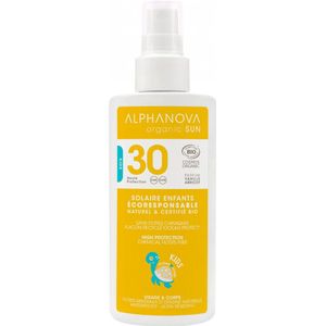Alphanova Zonnebrandspray Kids Spf 30 Junior 125 Ml