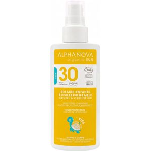 Alphanova Sun - Bio SPF 30 Kids Spray - 125 gr Zonnenbrand, Sun Protection