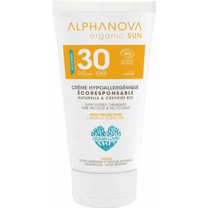 Alphanova Zonnebrand Spf 30+ Gevoelige Huid Unisex 50 Ml