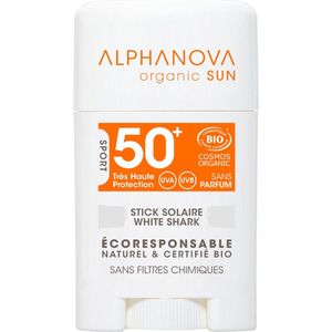 Alphanova Zonnebrandstick Spf 50+ Unisex Wit 12 Gram