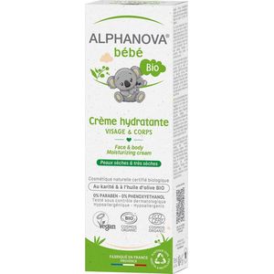 Alphanova bébé - Moisturising Cream - Gezicht & Lichaam - Vegan - Hypoallergeen