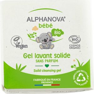 Alphanova - Solid Cleansing Gel - Baby - Natuurlijk - Vegan