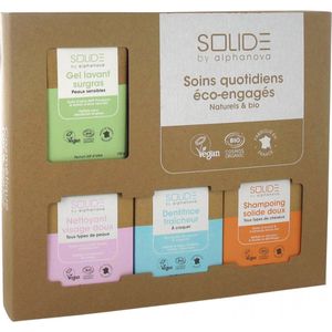 Alphanova - Solid Supervette Wasgel - Gezichtsreiniger - Aloë Vera - 200ml