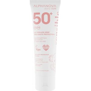 Alphanova - Daily Sun - Baby Sun Milk - SPF50+ - Hypoallergene - Parfumvrij
