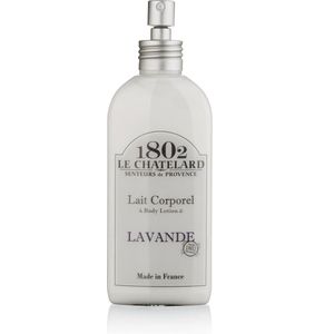 Body lotion met pompje lavendel 200 ml Lichaamsverzorging - Le Chatelard 1802