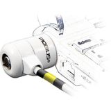 Mobilis - 001111 - Veiligheidskabel - Wit - Staal - 1,8 m