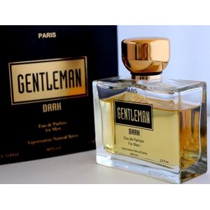 De Gentleman Dark heren parfum ""Sterk kruidige geur"" met Italiaanse Bergamot, Nojft gegaotmuskaat, Amber.