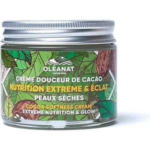 Oléanat - Cacaobalsem - 50 ml - Biologisch - Vegan - Geschikt voor Alle Huidtypes