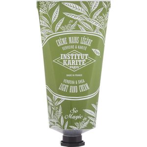 Institut Karité Paris Lemon Verbena So Magic Lichte Crème  voor de Handen met Shea Butter  tube + box 75 ml