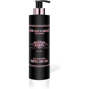 Institut Karité Paris Black Leather Marseille Liquid Soap Luxe Vloeibaar Zeep 250 ml
