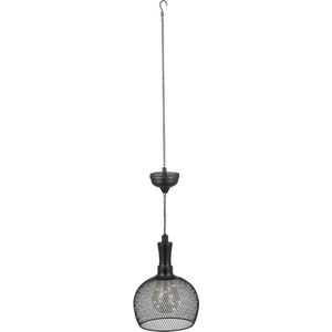 Lumisky Ronde solar hanglamp H85cm Zwart Lumi jardin - zwart 3760093544184