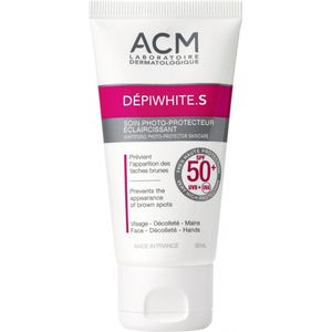 ACM - Dépiwhite S - Gezichtscrème - 50 ml - Bescherming Tegen Zonnestraling