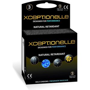 Xceptionelle - Condooms - Natuurlijk Vertraging - 3 Stuks