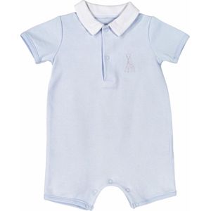 Sophie de Giraf Baby Jumpsuit 1-Delig Pakje Kraagje Blauw
