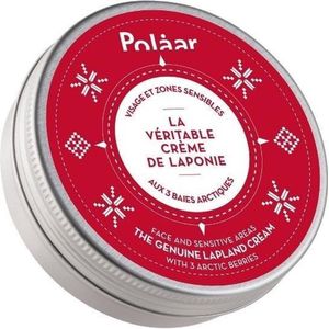 Polåar - Gezichtscrème en gevoelige zones – de echte Lapland crème met 3 arctische bessen – hydraterende gezichtsverzorging – 95% natuurlijk, Natural Care, Cruelty Free, Made in France – 100 ml