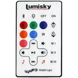 LUMISKY Buitenlamp met Luidspreker - 21x21x31 cm